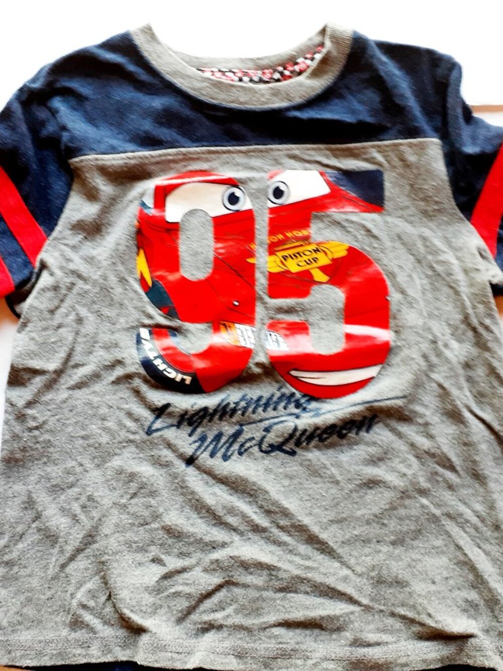 Jumping Beans Boys T-Shirt Cars Lightning McQueen Short Sleeve 4T